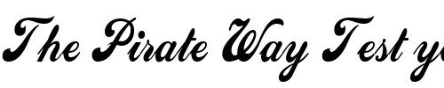 Font : Sweden-Condensed-Normal 2 Custom Text : The Pirate Way Test your own text here Click to download or to view this font on a tshirt that can be custom printed in Bali